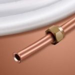 Anadolu Bakır 9MM Çiftli 3/8X 0,8 + 5/8X 0,8 MM Bakır Boru 50 Mt