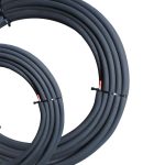 IZOLE + B.BORU 3/8X 0,80MM-09MM (KAUCUK)-(50 mt)