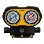 Fieldpiece - GS322C - Analog Manifold 3 Port, R22/R32/R454B/R410A