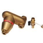 Flamcoclean 3/4'' Tortu Tutucu, Dikey Montajlı