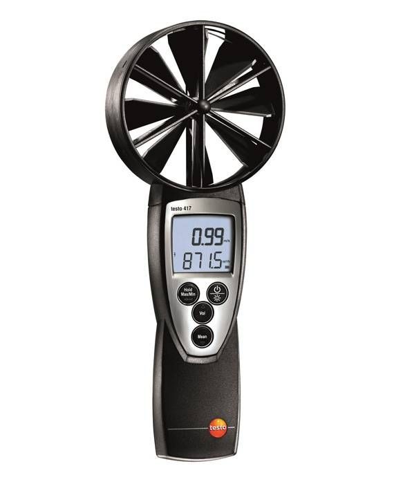 testo-417-hava-hiz-olcum-cihazi.jpg Testo 417 Hava Hız Ölçüm Cihazı - Görsel 1