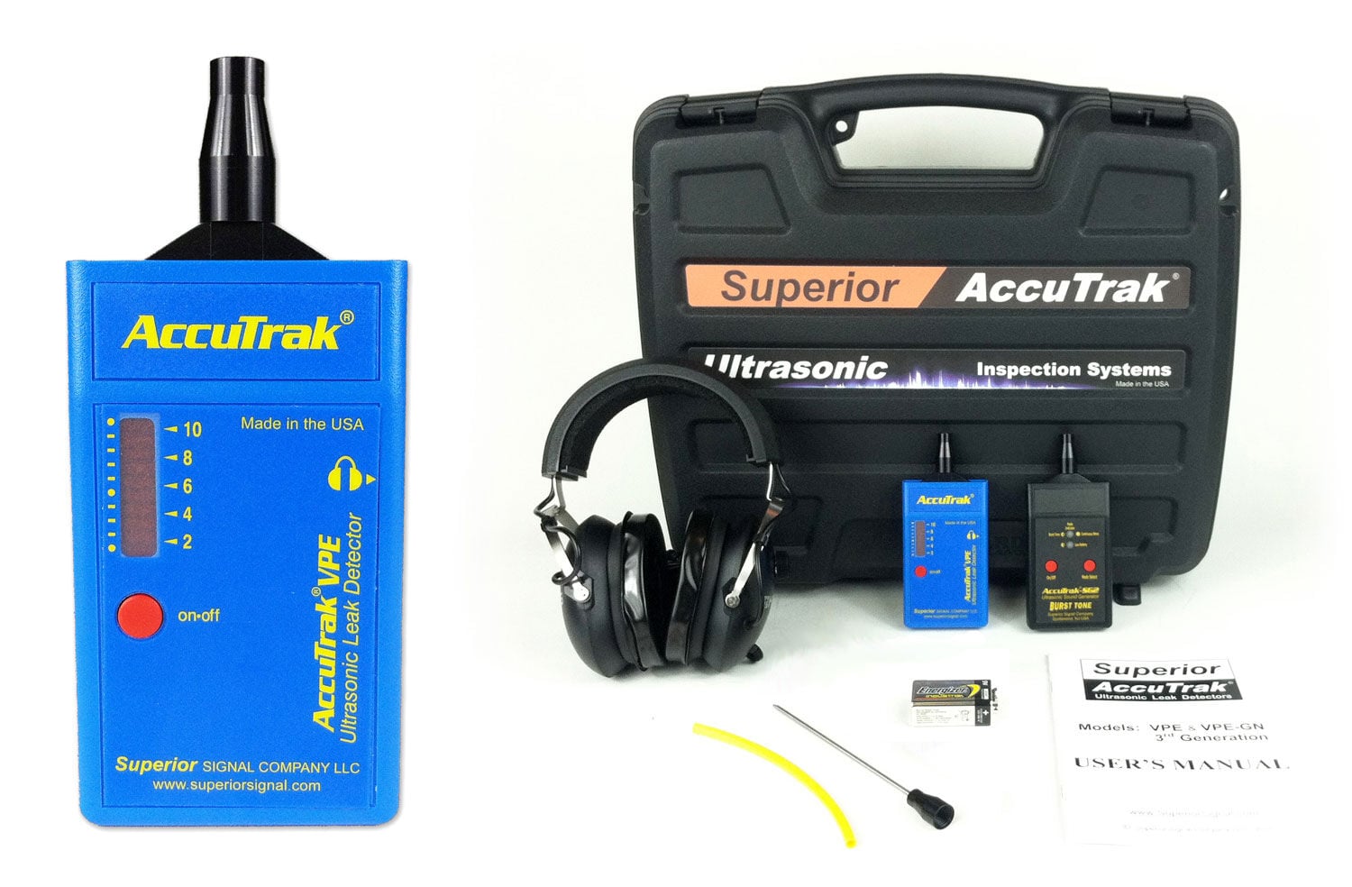 vpe-pro-plus-kit-2025-web-size.jpg VPE PRO-PLUS Ultrasonik Kaçak Dedektörü - Görsel 1